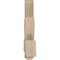 Ekena Millwork Kennewick Rough Sawn Timber Gable Bracket, Douglas Fir, 96"W x 24"H x 4"D x 6"F, 6/12 Pitch GBW096X24X0406KEN00RDF - alternate 2